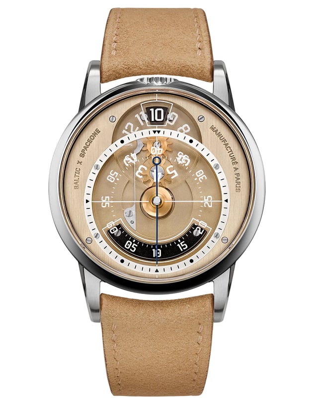 Baltic × SpaceOne – Second Major, extravagant watch creation with visible mechanics