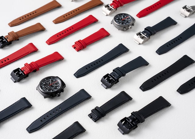 Porsche Design Chronograph 1 Leather Strap, title