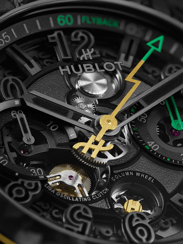 Hublot: Big Bang Reloaded Usain Bolt, Dial