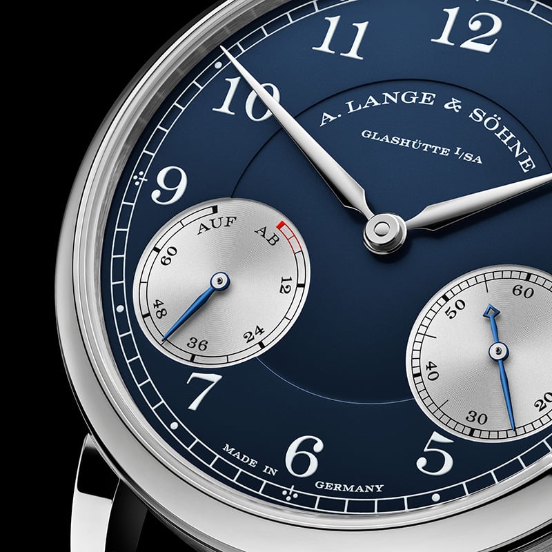 A. Lange Söhne 1815 AUF/AB, ref. 244.028: dial