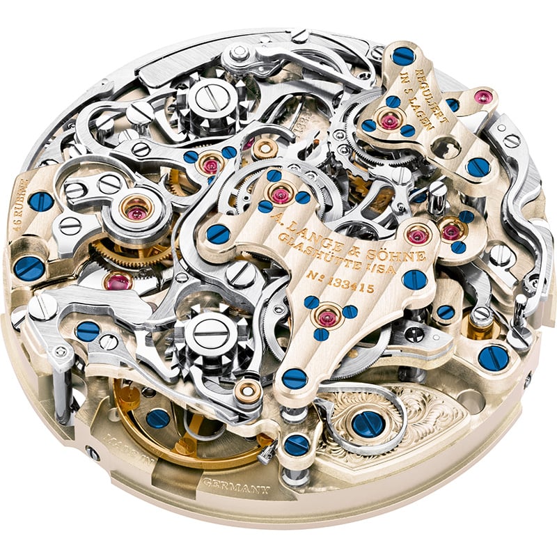 A. Lange & Söhne Triple Split: Movement