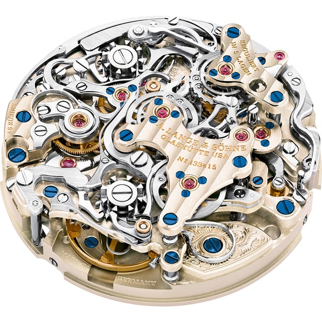 A. Lange & Söhne Triple Split: Movement