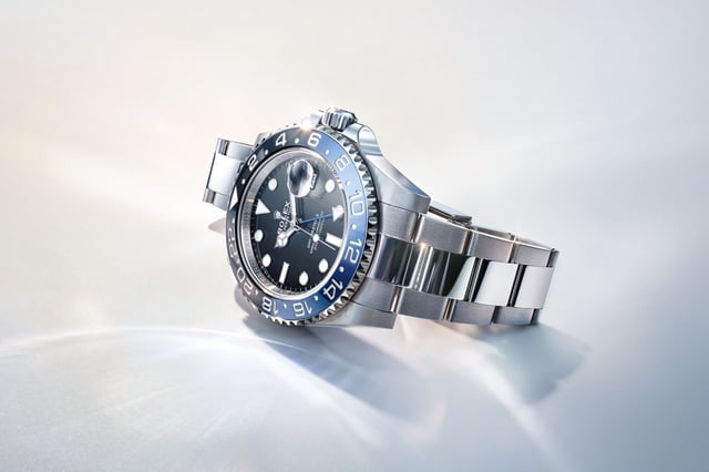 Rolex: GMT-Master II 126710BLNR with Oyster bracelet