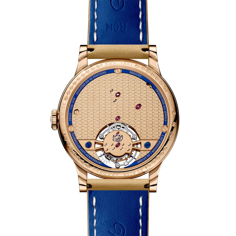Breguet Classique Tourbillon 7357: Case back