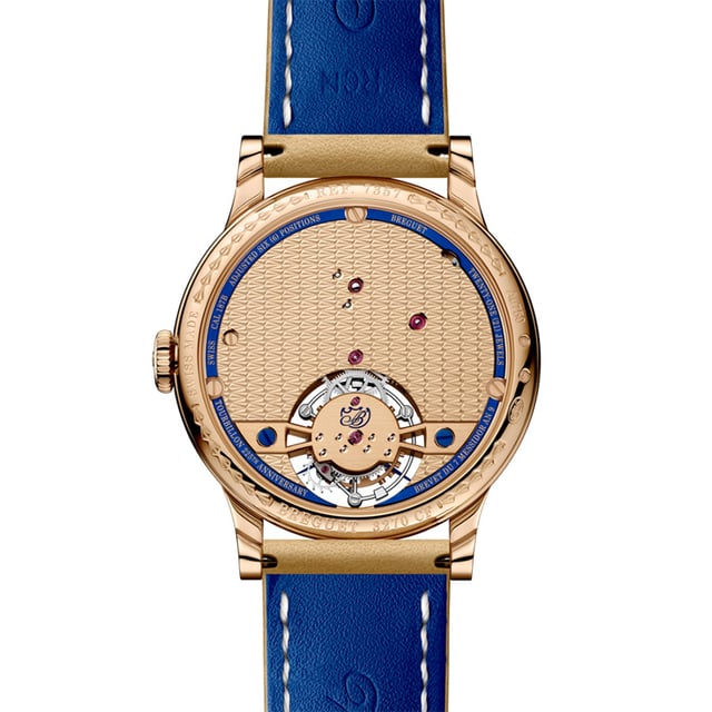 Breguet Classique Tourbillon 7357: Case back