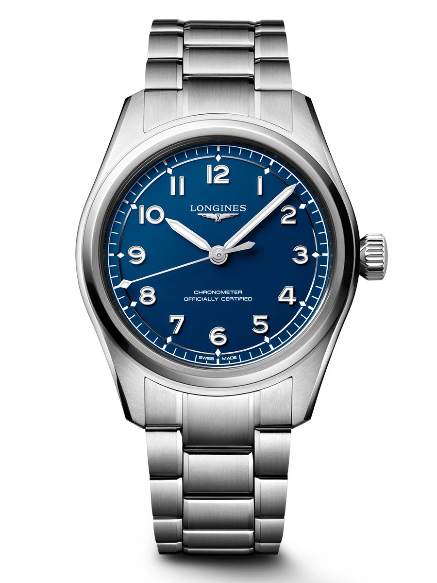 Longines Spirit Pilot, L3.809.4.93: Front