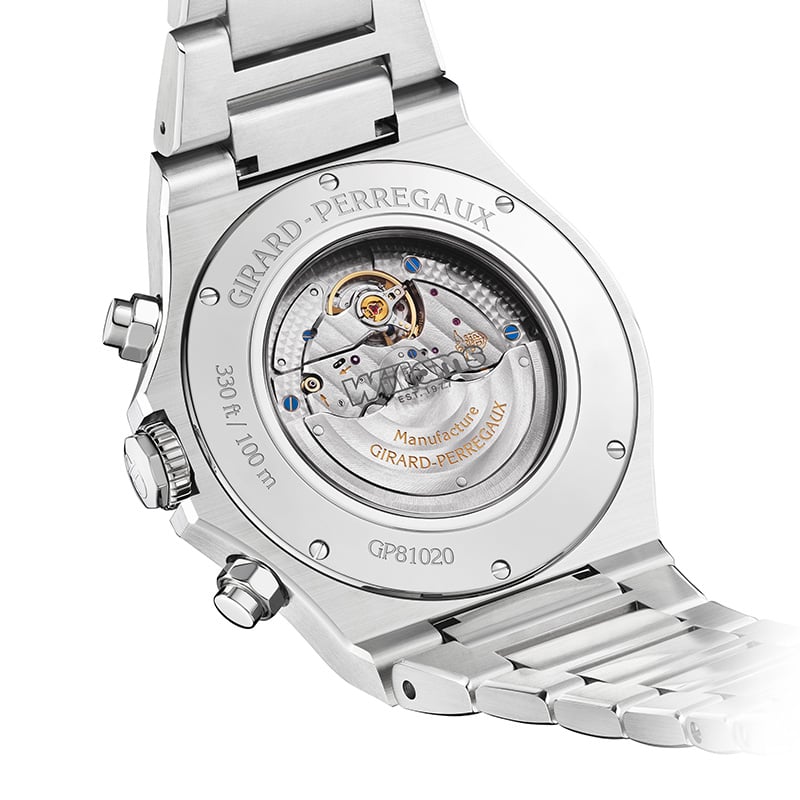 Girard-Perregaux Laureato Chronograph Williams Edition: case back