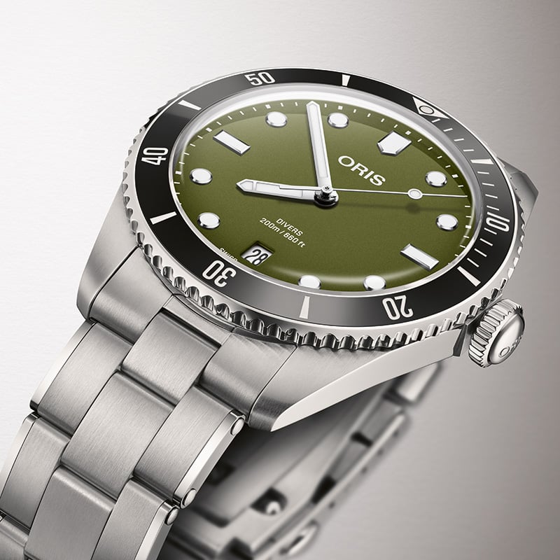 Oris Divers Date 01 733 7795 4057: dial