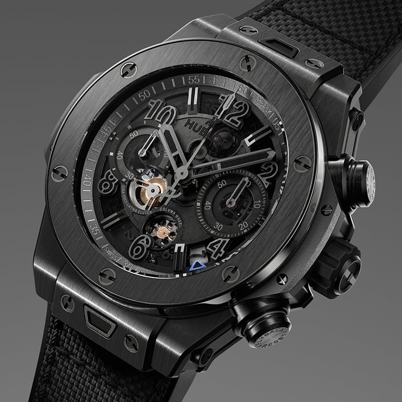 Hublot: Big Bang Reloaded All Black, Front