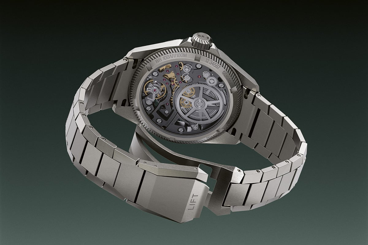 Oris ProPilot X Gonzo Edition: caseback
