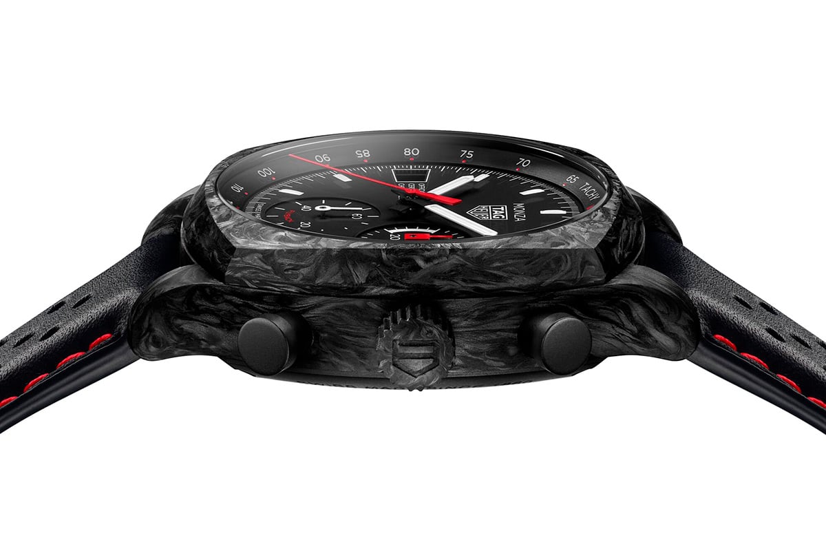 TAG Heuer Monza Flyback Chronograph: profile