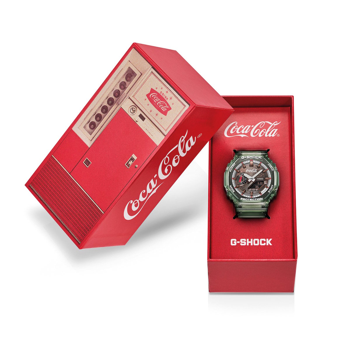G-Shock und Coca-Cola – Ref GA-2100CC-3A