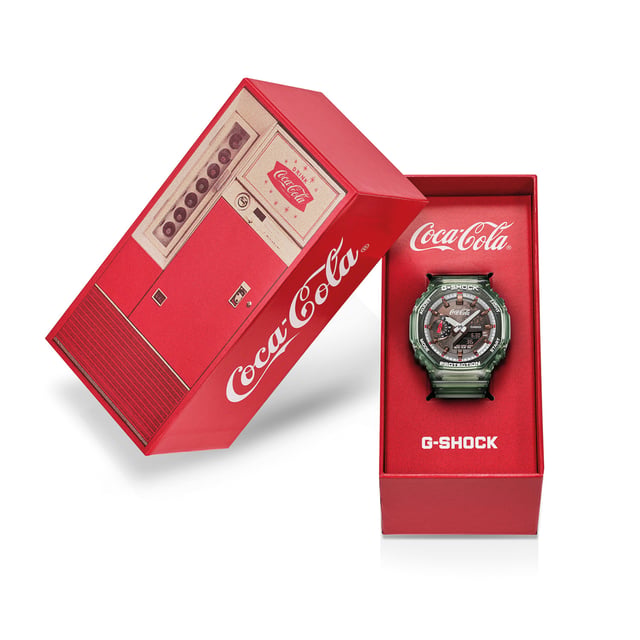 G-Shock und Coca-Cola – Ref GA-2100CC-3A
