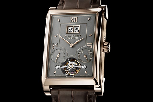 A. Lange & Soehne Cabaret Tourbillon Honeygold, front, title