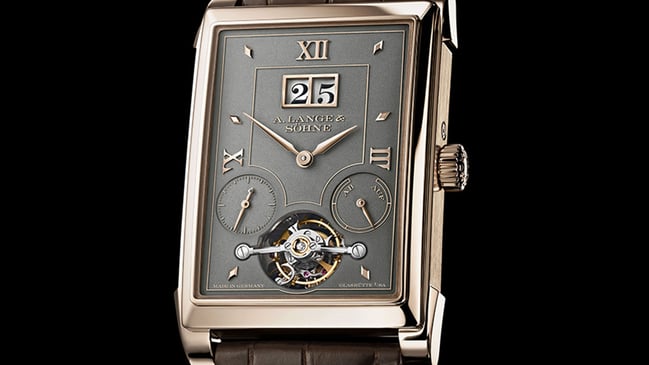 A. Lange & Soehne Cabaret Tourbillon Honeygold, front, title