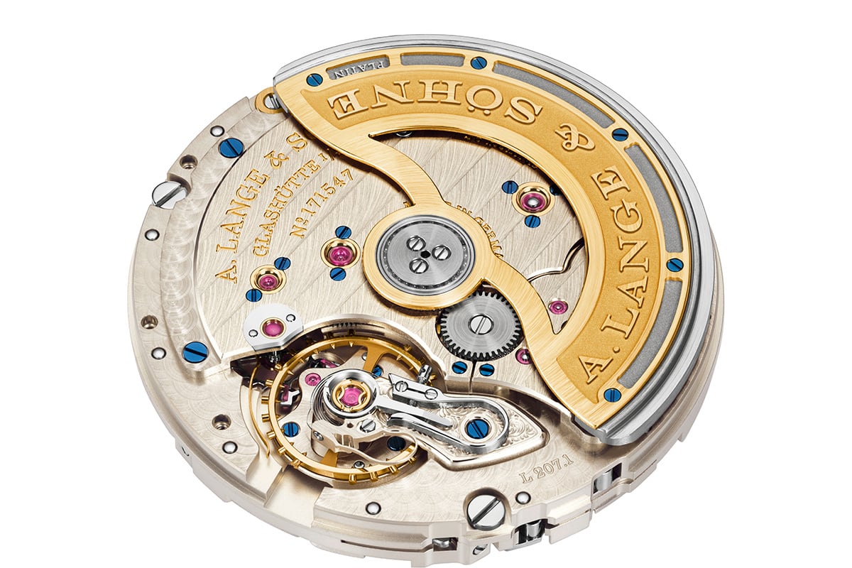 A. Lange & Söhne: Saxonia Annual Calendar, movement