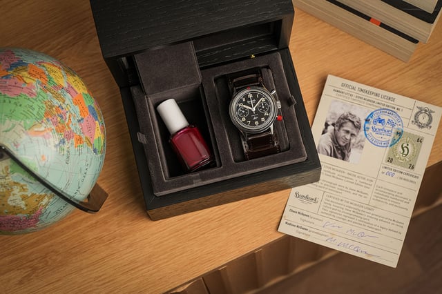 Hanhart 417 ES Steve McQueen Limited Edition No. 1: box