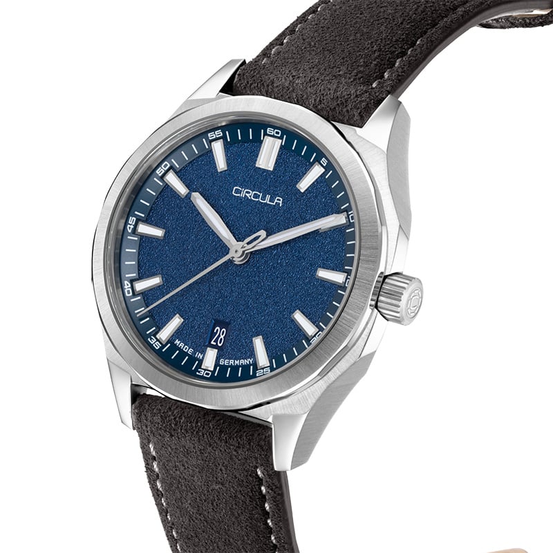 Circula Facet 41 Blue: Dial