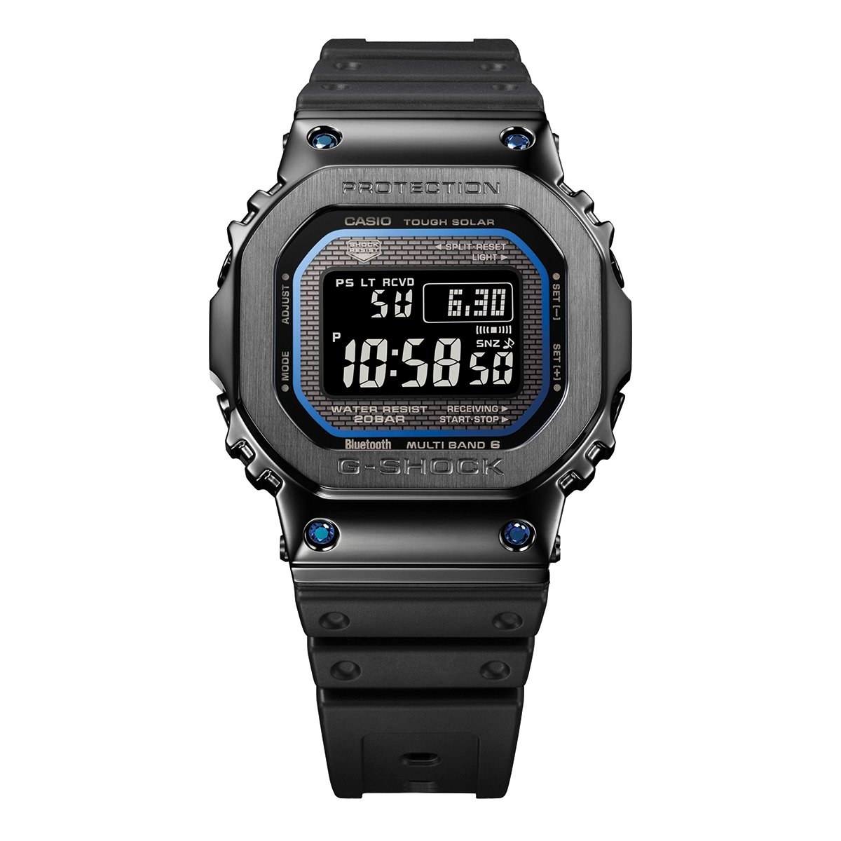 GMW-B5000SB: Full-metal G-Shock with four sapphire stones