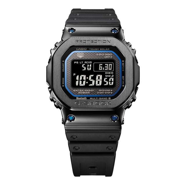 GMW-B5000SB: Full-metal G-Shock with four sapphire stones