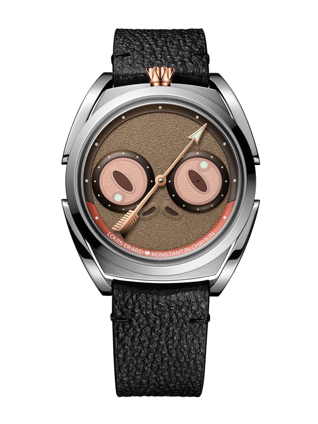 Louis Erard x Konstantin Chaykin Unfrogettable Brown: Front