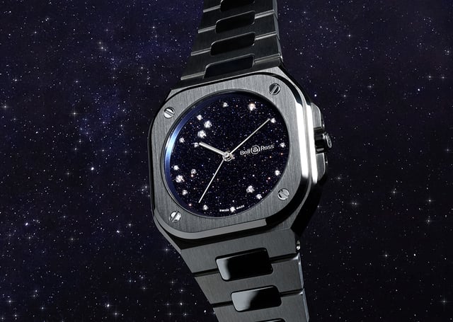 Bell & Ross BR-05 36 MM Blue Diamond Eagle, title