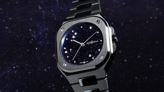 Bell & Ross BR-05 36 MM Blue Diamond Eagle, title
