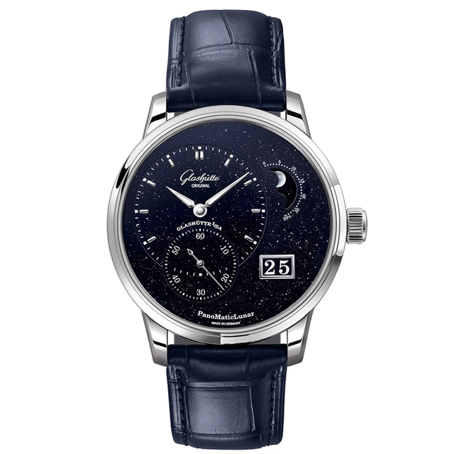 Glashütte Original PanoMatic Lunar Anniversary Edition in Platinum