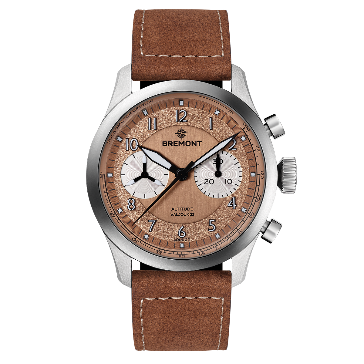 Bremont: Altitude Chronograph Pulsograph Valjoux 23, Front
