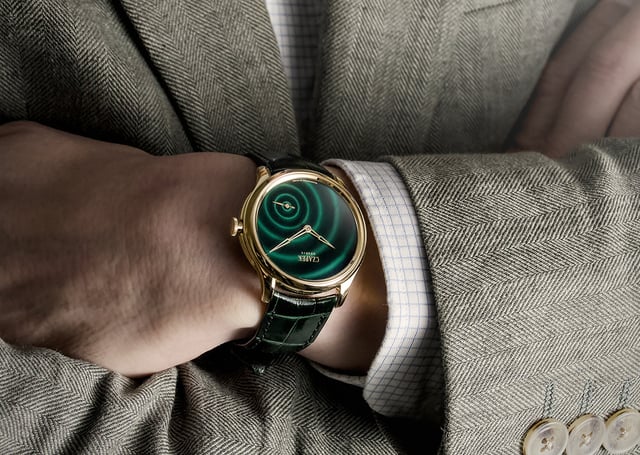 Czapek Promenade Goutte de Rosée: title, wrist