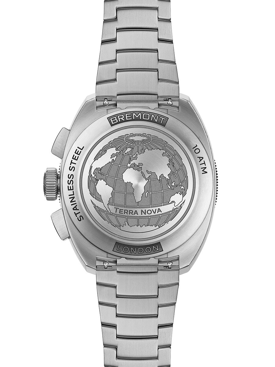 Bremont Limited Edition Terra Nova HRR Chronograph: case back