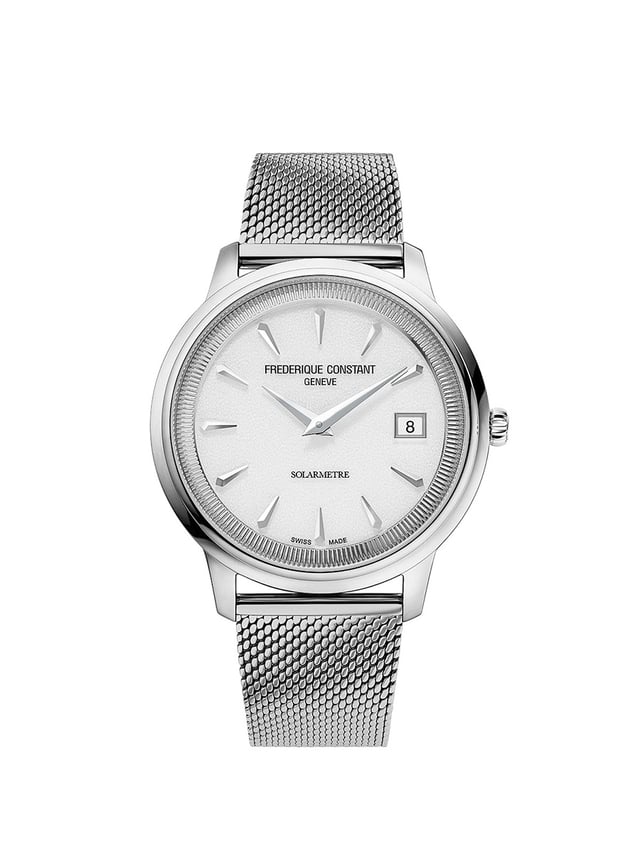 Frederique Constant Moneta Solarmetre: FC-120W3S6, Front