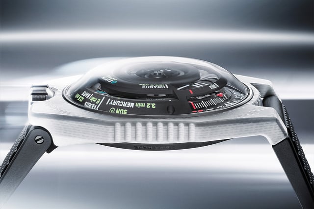 Urwerk, extraordinary watch creation with unusual display