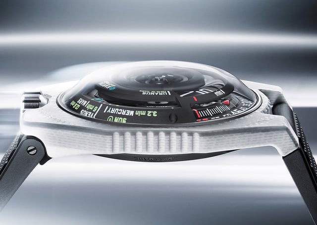 Urwerk, extraordinary watch creation with unusual display