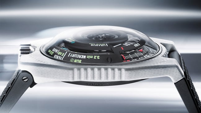 Urwerk, extraordinary watch creation with unusual display