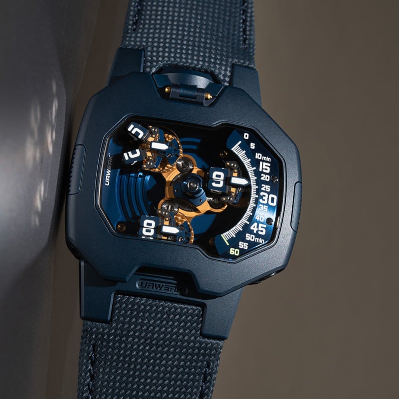 Urwerk UR 120 Blue Planet 