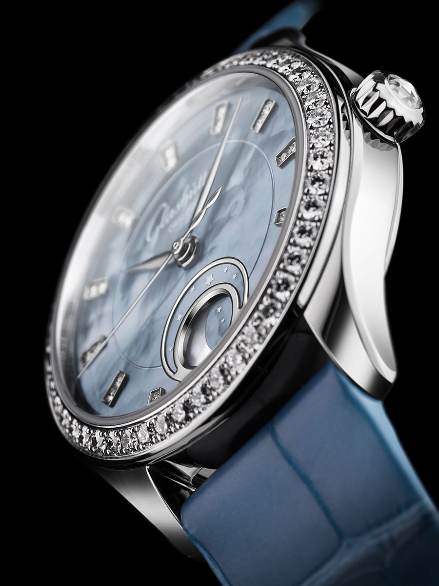 Glashütte Original Lady Serenade, 1-35-14-04-12-04, bezel