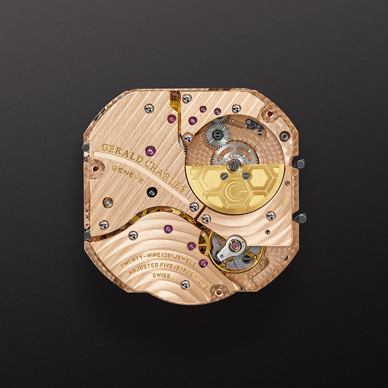 Gerald Charles: Masterlink Perpetual Calendar, movement GCA11000