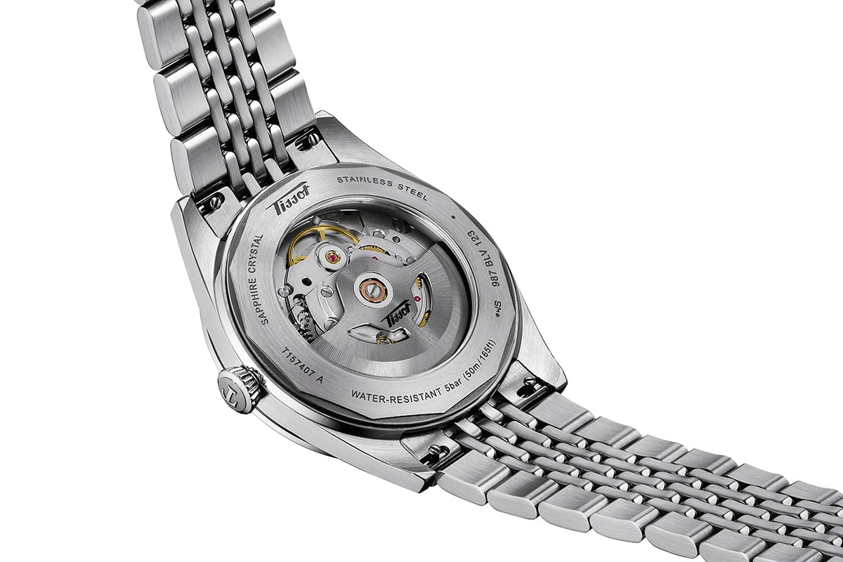 Tissot: Visodate, case back