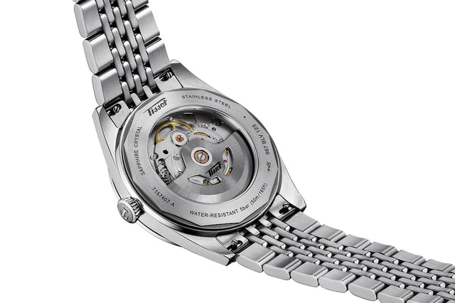 Tissot: Visodate, case back