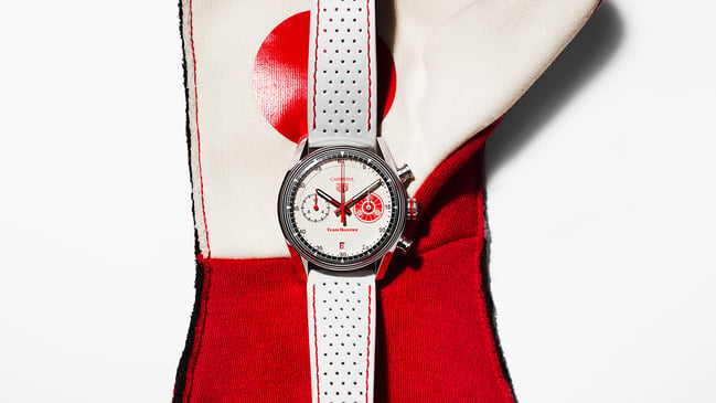 TAG Heuer Carrera Chronograph x Team Ikuzawa: title