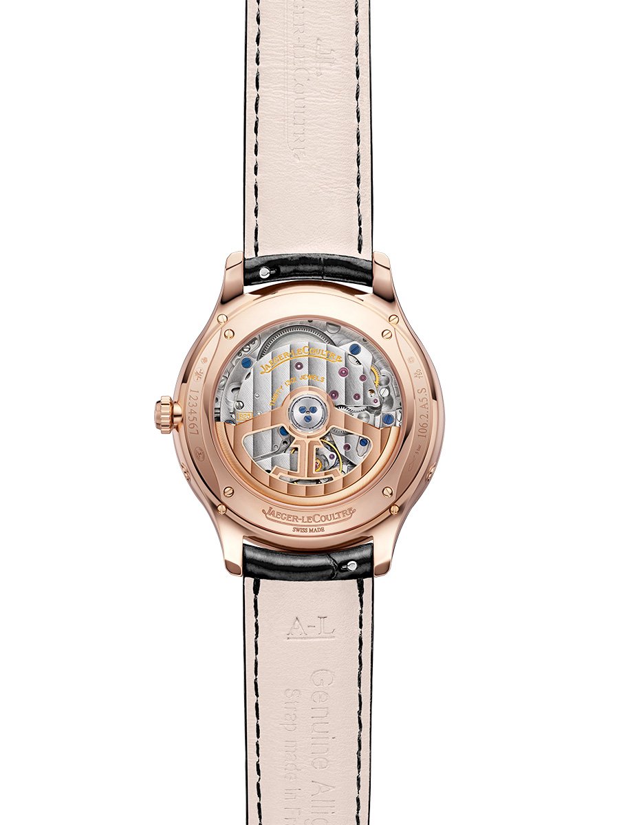 Jaeger-LeCoultre Master Ultra Thin Moon Pink Gold: case back