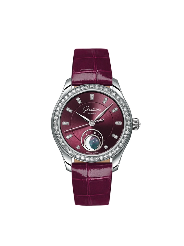Glashuette Original: Serenade Luna, front
