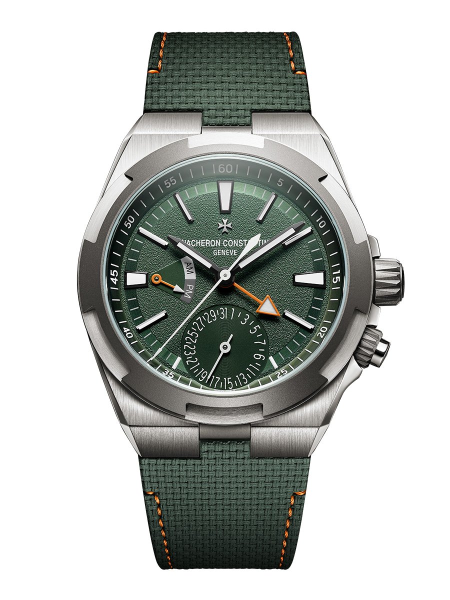 Vacheron Constantin: Overseas Dual Time Cardinal Points West, front