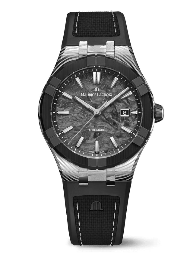Maurice Lacroix AIKON-IC Frozen Carbon Damas: Front