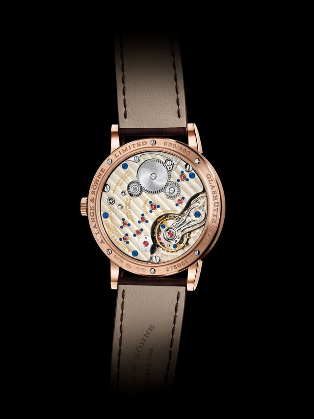 A. Lange Söhne 1815 AUF/AB: case back