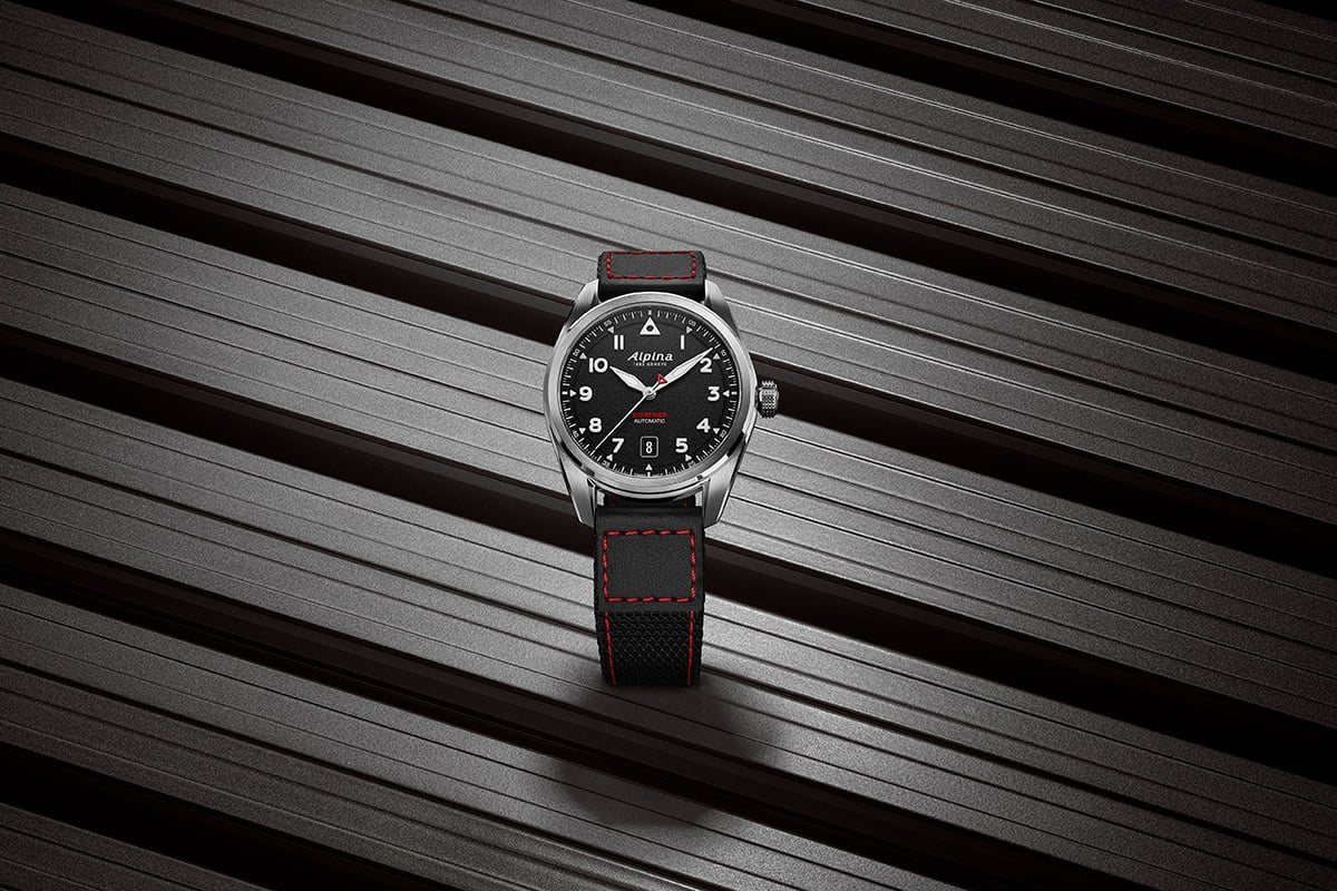 Alpina Startimer Pilot Automatic, AL-525BW4S36, Front