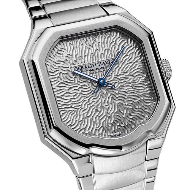 Gerald Charles Masterlink Atelier edition, Rhodium: front