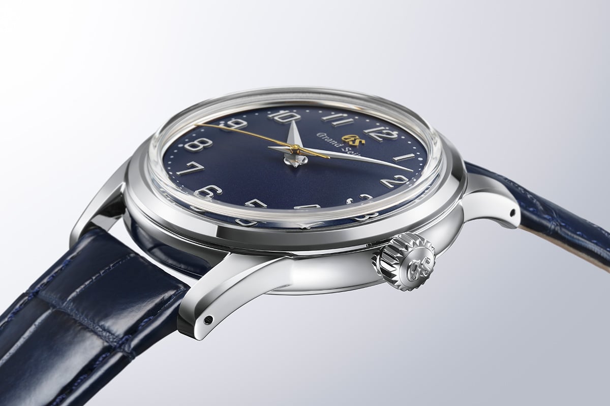 Grand Seiko Elegance Collection SBGW325 'Arabic Blue': side