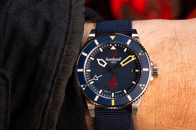 Hanhart Thermosphere Limited Edition: wrist